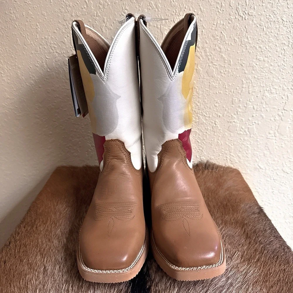 NEW Twisted X Olivia Bennett 9B Decatur Texas Western Tech X Boots‎ Rose WXTR003